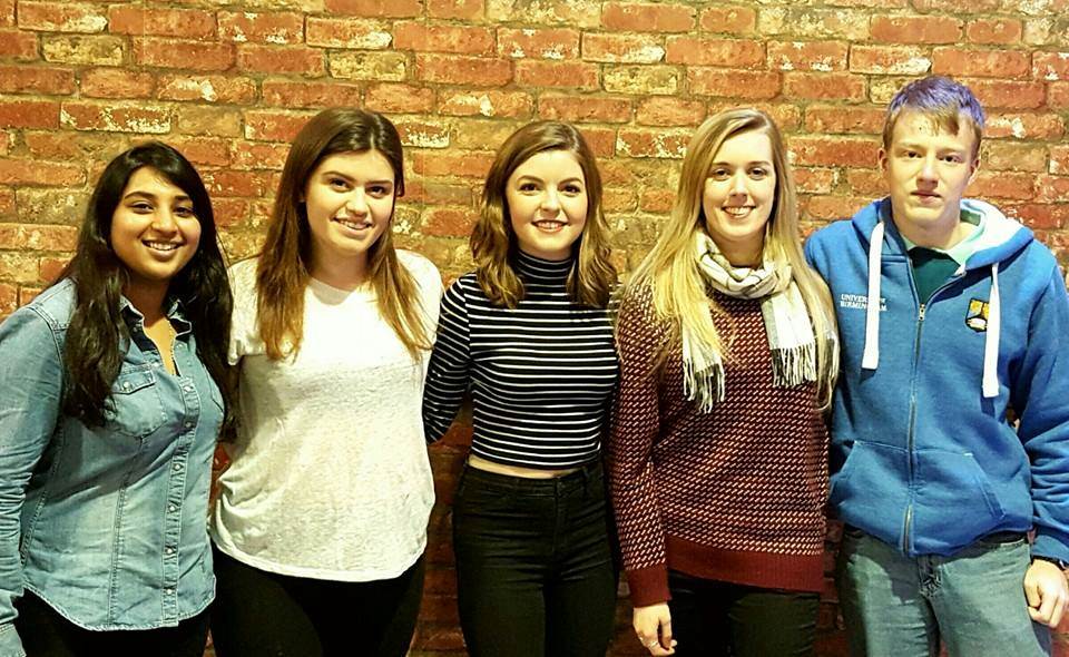 We are your Pritchatts Park Residents’ Association committee, also known as RAs. We are Sneha (Ashcroft rep), Gina (International and Postgrad rep), Alice (Oakley rep), Ella (Pritchatts House rep) and Dan (Sports rep)