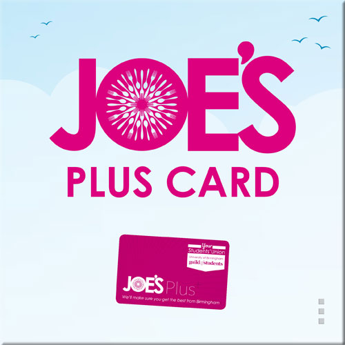 Joe's Plus card