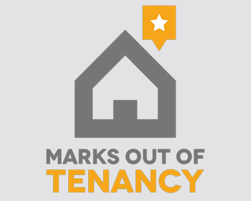 Marks Out of Tenancy logo