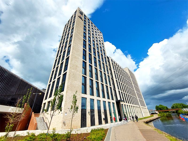 a photo of Battery Park buildings