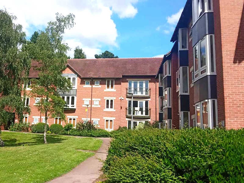 a photo of Oakley Court buildings