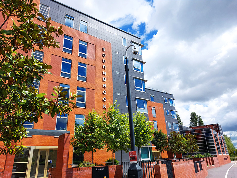 a photo of Bournbrook buildings