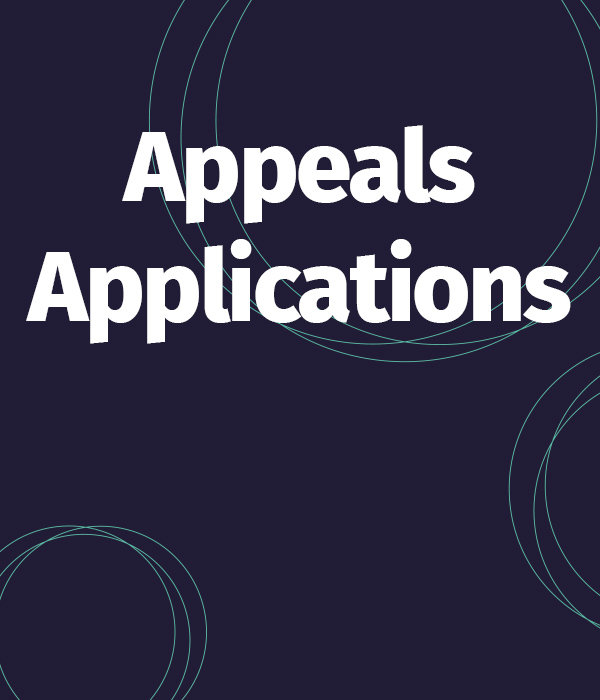 Appeals Applications