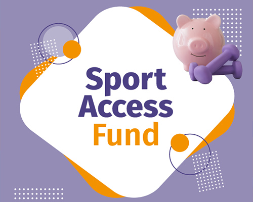 a graphic of the Sport Access Fund