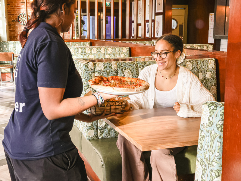 an image of food in joe's bar