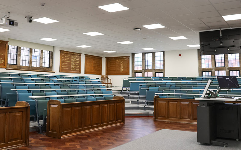 A picture from Council Chambers