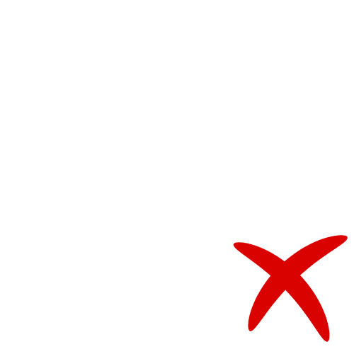 Official event stamp with a cross